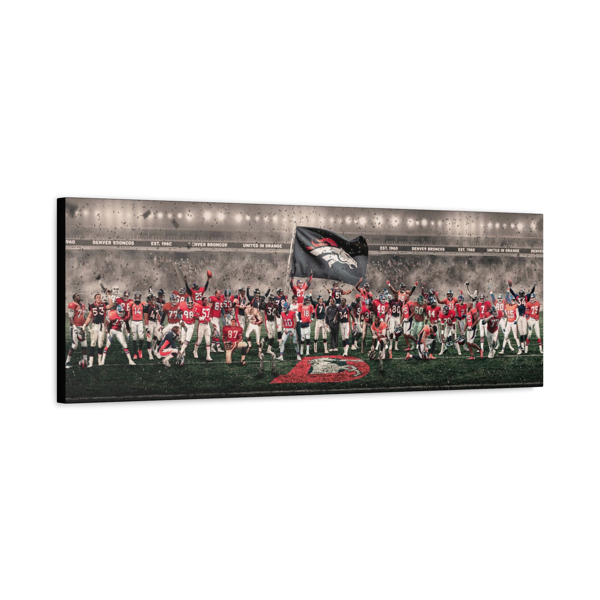 BRONCOS | "GREATNESS" | CANVAS POSTER [ unframed ]