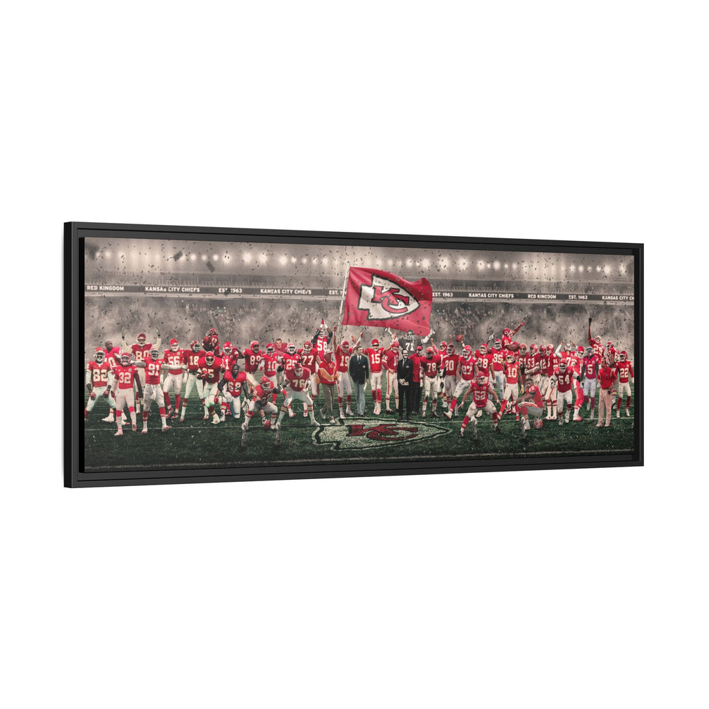 Chiefs | "GREATNESS" | FRAMED Canvas Poster
