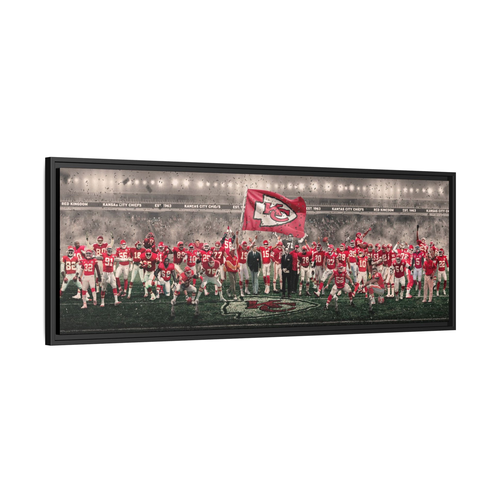 Chiefs | "GREATNESS" | FRAMED Canvas Poster