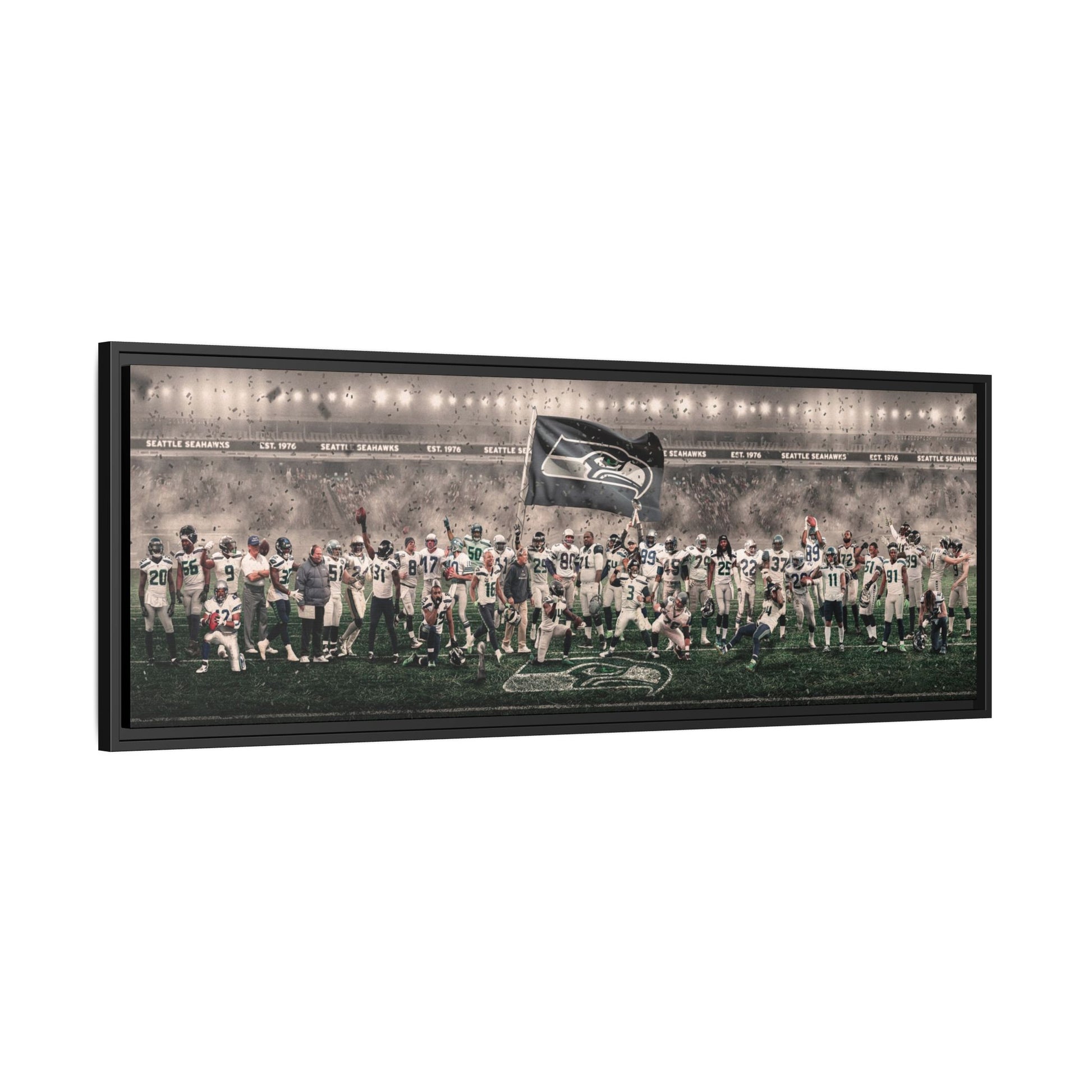 SEAHAWKS | "GREATNESS" | FRAMED Canvas Poster