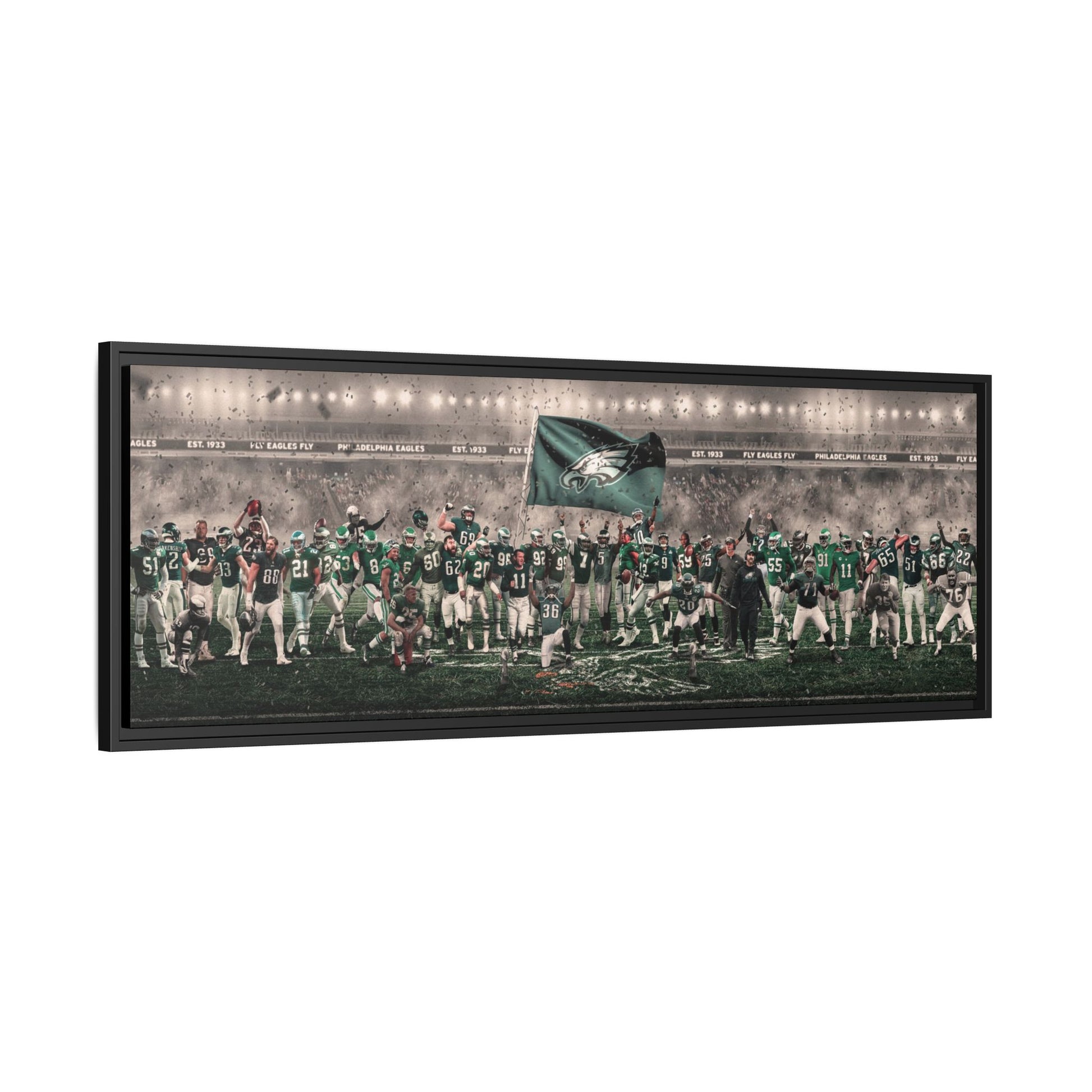 EAGLES | "GREATNESS" | FRAMED Canvas Poster