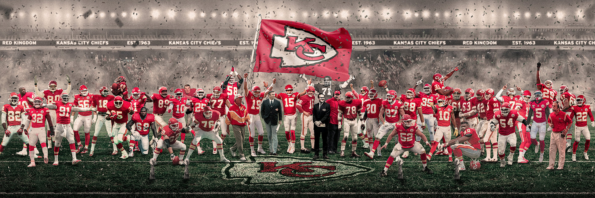 CHIEFS | "GREATNESS" | CANVAS POSTER [ unframed ]